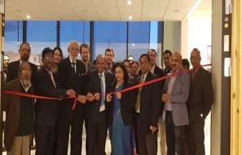 The Embassy of India in cooperation with the Carpet Export Promotion Council inaugurated the Indian Handmade Carpet Exhibition / Buyer Seller Meet at Radisson Blu Hotel, Alna on 12th November, 2018.